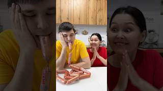 While He Was Sleeping, She Took His Sausages