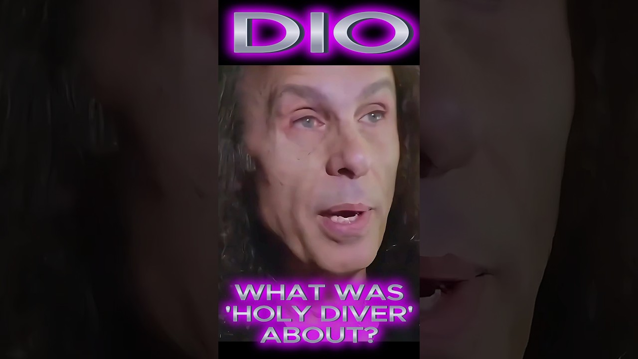 РОННИ ДЖЕЙМС ДИО объясняет, о чём на самом деле был «Holy Diver» 