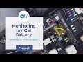 Monitor your Car Battery Remotely using ESP8266