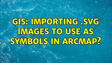 GIS: Importing .svg images to use as Symbols in ArcMap? (2 Solutions!!)