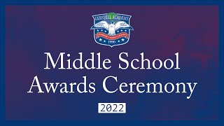 Middle School Awards 2022