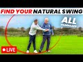 How to find your natural golf swing   for all golfers