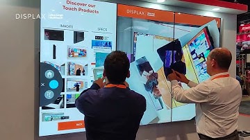 Intuiface on the DISPLAX TILE