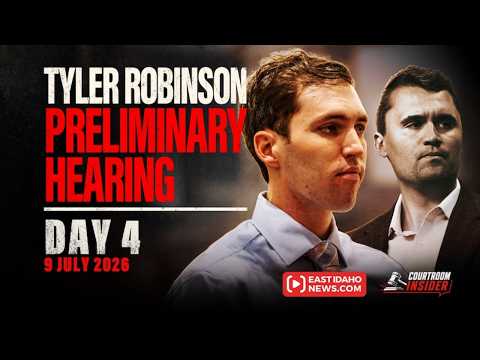 LIVE: Day 4 of Tyler Robinson preliminary hearing in Charlie Kirk murder case