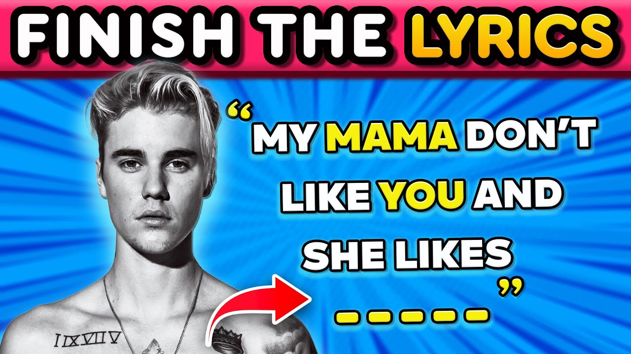 Finish the Lyrics of 2010s Hit Songs🎤 🎶 - Music Quiz