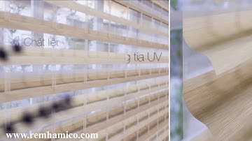 Giới thiệu Rèm cầu vồng One band  | Rèm cầu vồng cao cấp | Rèm Hamico Phân phối lắp đặt