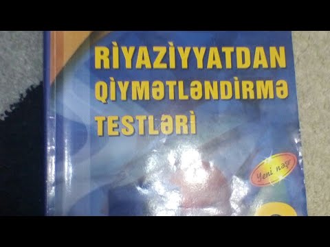 8ci Sinif Namazov Riyaziyyat Qiymətləndirmə Cavablar