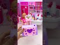 Satisfying With Unboxing Barbie Princess Cute Purple Suitcase Toys, ASMR Video #shorts