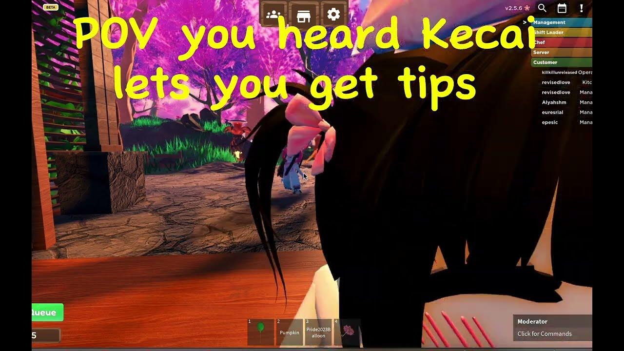 POV: You heard Kecai Restaurant has NPC robux tips - YouTube