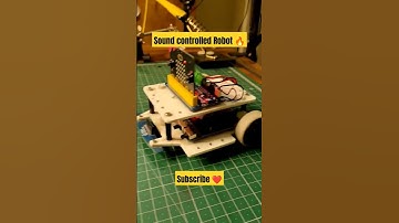 Build the sound controlled Robot 🔥#shorts #robotics #microbit #youtubeshorts
