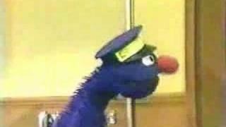 Classic Sesame Street - Grover delivers a singing telegram