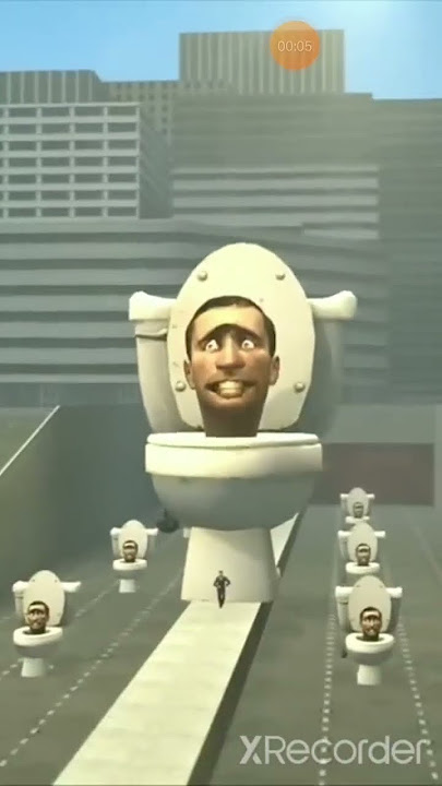 ชักโครก หัวคน