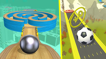 Going Balls Vs Action Balls All Levels Gameplay Android iOS #122