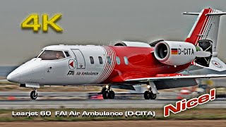 Learjet 60  FAI Air Ambulance (D-CITA)