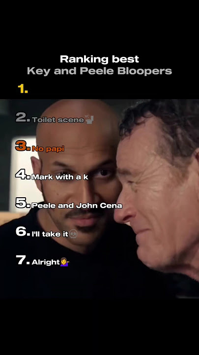 Best Key and Peele Bloopers #tiktok #funny #tvshow #keyandpeele #bloopers