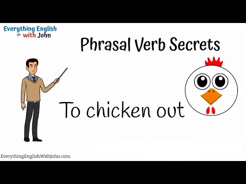 To Chicken Out: Learn Phrasal Verbs Through Stories, English Practice Time