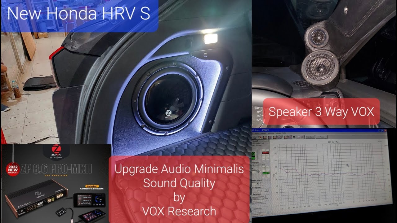 New Honda HRV Upgrade Audio 3 Way YouTube