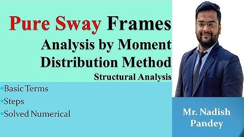 Pure Sway Frames Analysis II Moment Distribution Method I Theory of Structure I By Nadish Pandey