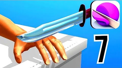 ✅ASMR Slicing Part-7 In New Levels Game Mobile Walkthrough All Trailer Gameplay iOS,Android
