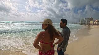 [4K] Caminando En Playa Forum Cancún México (Sin Comentarios)