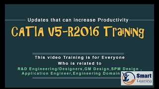 CATIA V5 6R2016 Video Training Tutorial CATIA V5 6R2016 Video Training Tutorial