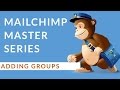 How to use Mailchimp - Using Groups