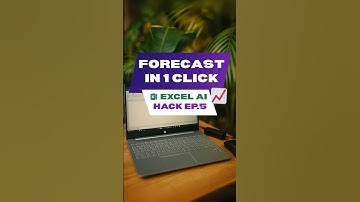 Excel Forecasting Tutorial | Predict Future Sales with AI (2025 Example) #forecast