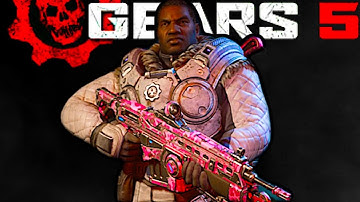 GEARS 5 Characters Gameplay - WINTER ARMOR COLE Character Skin Multiplayer Gameplay!