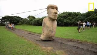 GIANT Easter Island Statue Walk!!!