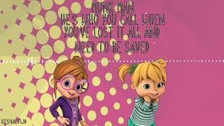 Video thumbnail of "Munk Man - The Chipettes - Lyrics"