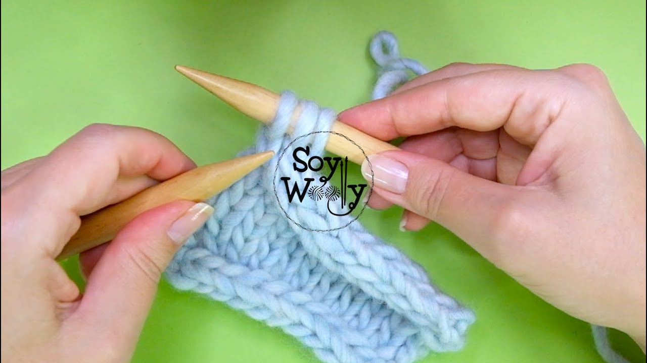 Cómo cerrar los puntos en forma de cordón (i-cord en dos agujas) - Soy Woolly