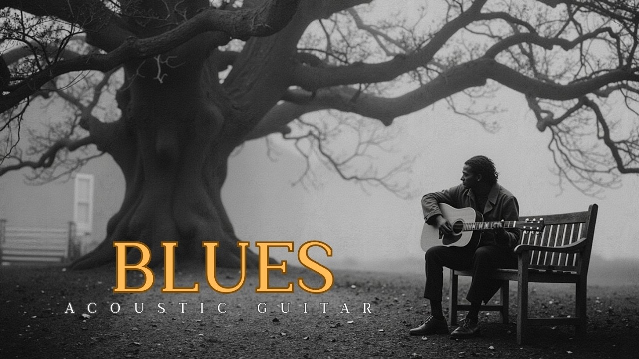 Acoustic Blues Guitar Music ~ Расслабляющие Вибрации для Глубоких Мыслей и Спокойных Моментов