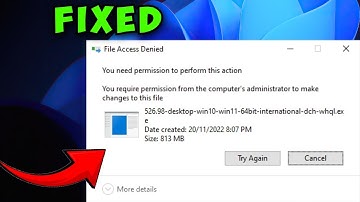 (Fix) Folder Access Denied | You need permission to perform this action in Windows 10 /11 /8