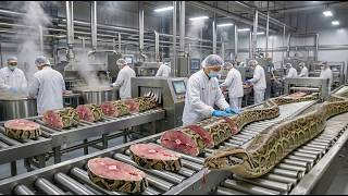 Inside the Modern Snake Meat Factory: The Incredible Process You’ve Never Seen