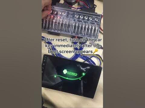 How to fix bootloop on Android headunit T10-1 Srnubi - YouTube