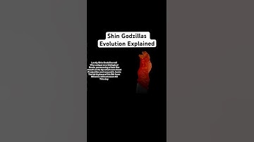 All Shin Godzilla forms #shingodzilla #godzilla #toho #horror #kaiju #shorts