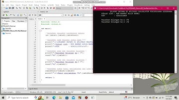 Codeblocks : Membuat Program Penjumlahan Sederhana