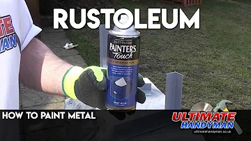 How to paint metal | Rustoleum