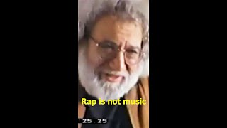 &quot;Rap is Not Music&quot; - Jerry Garcia Interview