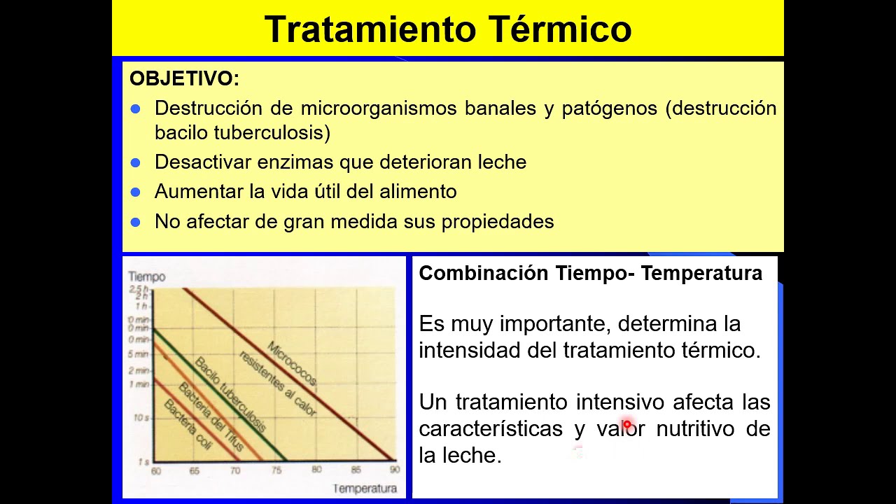BROMATOLOGIA: Leche (Tratamientos)