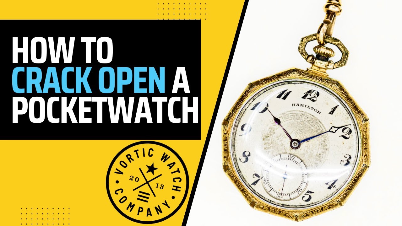 How To Open a Pocket Watch - YouTube