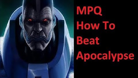 Marvel Puzzle Quest:  How To Beat Apocalypse