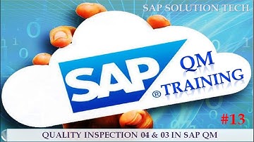 SAP QM | Quality inspection for Production Order | In process Inspection in SAP | @sapproductsandservices