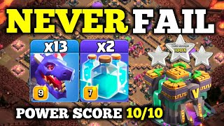 Most Powerful TH14 Dragon Attack Strategy!! Best Th14 Dragon Attacks - Clash of Clans