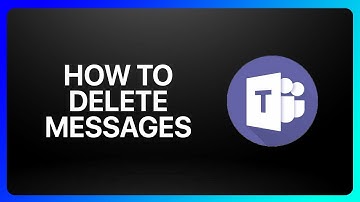 How To Delete Messages On Microsoft Teams Tutorial