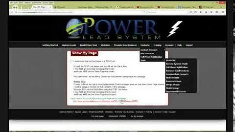 Power Lead System Training March 4th 2015 Part 2