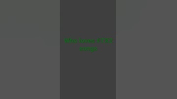 Thumbnail of Who loves #TX2 songs