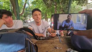 Arabesk Pembe Mezarlık Resimi