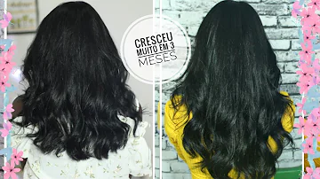 Como fazer o cabelo crescer muito em 3 meses?