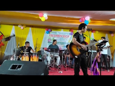 Tumar katha vabile jana phukan Boro live Performance with band